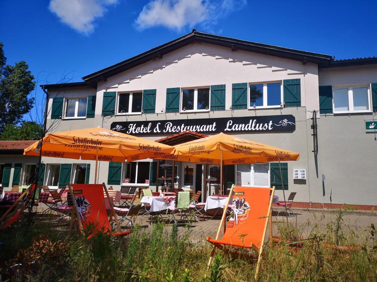 Landlust Hotel Gransee Exteriör bild